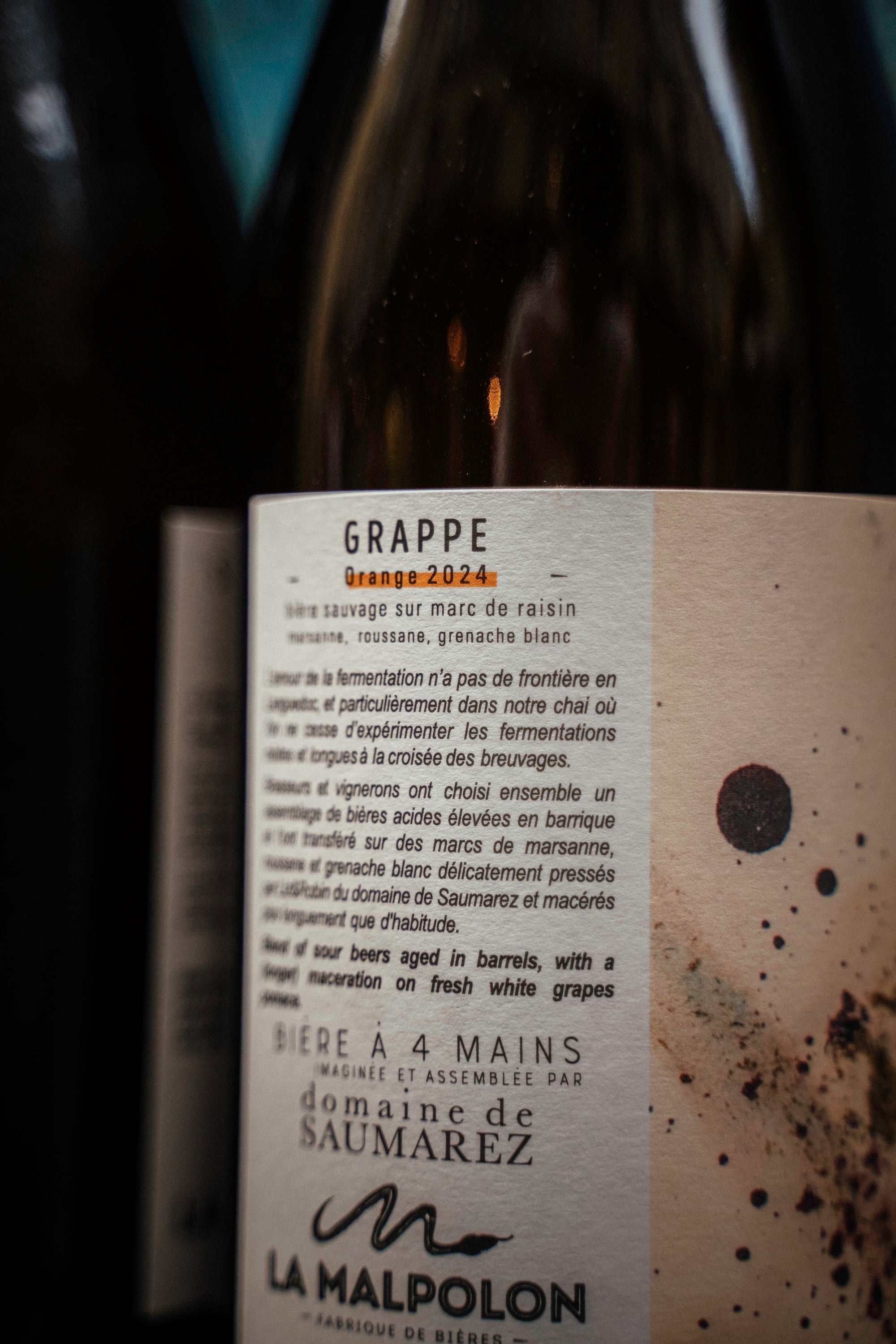 LA MALPOLON - GRAPPE ORANGE 2024 75CL